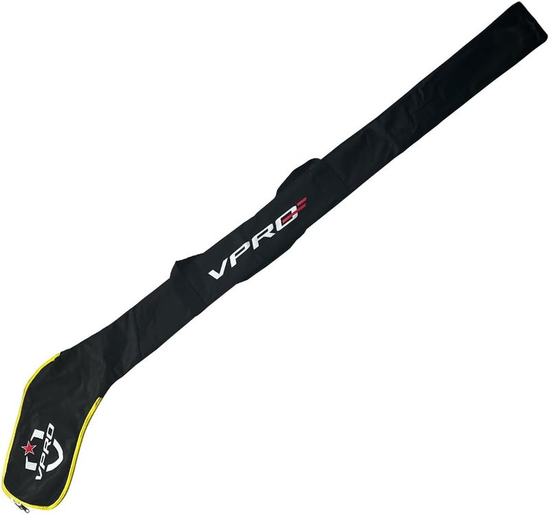 VPRO Ice Hockey Stick Bag - Shoulder Strip Adjustable - Black - Field & Indoor - Image 1